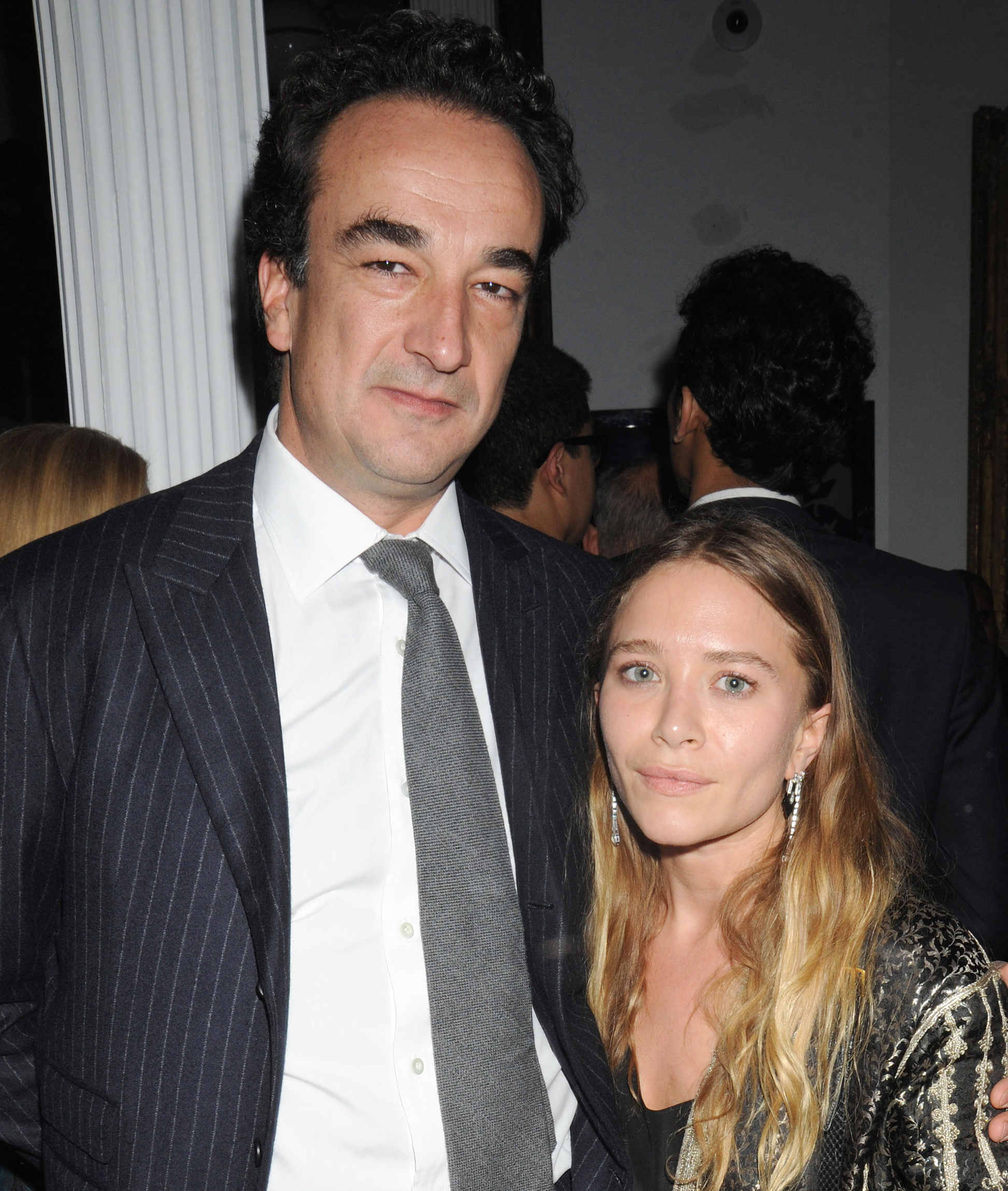 Mary-Kate Olsen and fiance Olivier Sarkozy at 2015 Tribeca Ball in NYC