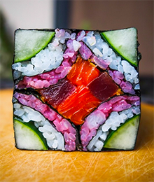 Mosaic Sushi ist der neueste Instagram-Trend