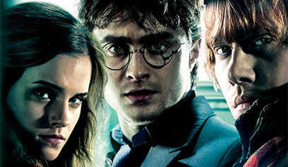 Harry Potter Darsteller Emma Watson, Daniel Radcliffe und Rupert Grint.