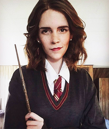 Mädchen, das aussieht wie Emma Watson