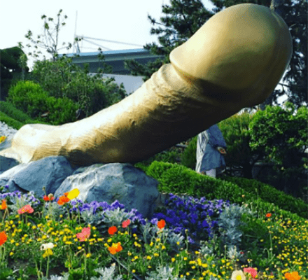 Der Haesindang Park in Südkorea ein ganz besonderes Merkmal: Penisse.