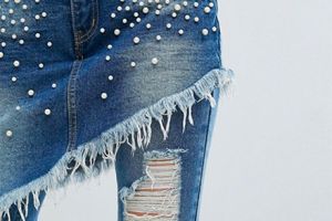 Der nächste skurrile Jeans-Trend: Jeans mit Jeansrock von Asos.