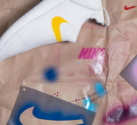 Nike launcht erstmals ein DIY-Kit.