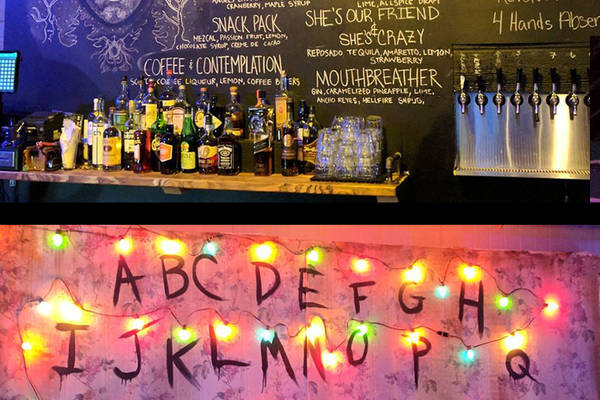Stranger Things ist nicht nur eine der beliebtesten Netflix-Serie, sondern jetzt sogar Vorlage für eine ganz besondere Bar!