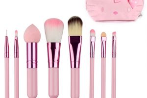 Hello Kitty Make-up-Brushes von Etsy