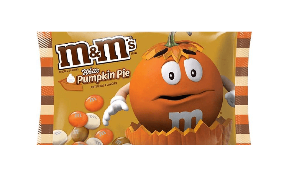 M&M's gibt es jetzt im „White Pumpkin Pie“-Geschmack