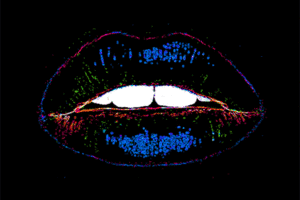 Mit diesem neuen Neon-Lip-Art-Trend leuchten unsere Lippen im Dunkeln