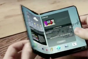 Samsung stellt nächstes Jahr das Galaxy mit faltbarem Display vor.