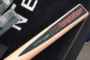 Maybelline bringt 2018 die neue Mascara "Total Temptation" auf den Markt