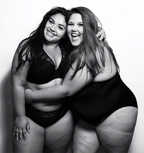 Photoshop für body positivity: Diese beiden Plus Size Models zeigen, wie unrealistisch Bilder auf Instagram sind