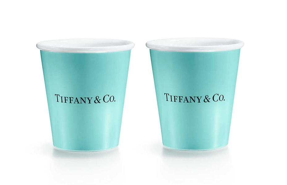 Tiffany & Co. Plastikbecher