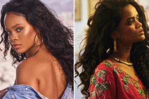 Dieses Model ist Rihannas indische Doppelgängerin