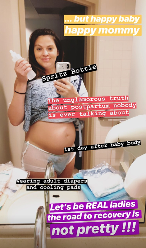 Hana Nitsche zeigt ehrlichen After-Baby-Body