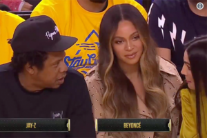 Beyoncés Blick, als ’ne Lady ihren Hubby Jay Z anspricht, sprengt gerade halb Twitter