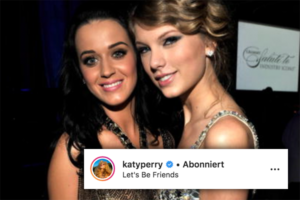 OMG! Katy Perry und Taylor Swift haben gerade ihren Zickenkrieg beendet – und Twitter rastet völlig aus