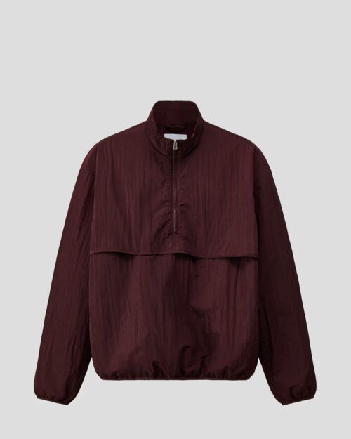 Dunkelroter Anorak für Damen – Herbsttrend 2026